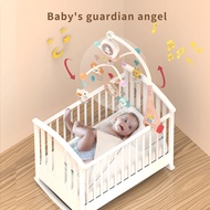 Huanger brand rattle toy for crib, can rotate, play music, remote control