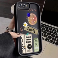 For OPPO R15 Pro R11s R11 R17 Case Cartoon Smiling Face Shockproof Phone Cases Silicone Case All Inclusive Camera Lens Soft Shell