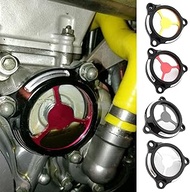 FINMOKAL Clear Engine Oil Filter Cover Fit for SUZUKI DRZ400 DRZ 400S DRZ 400SM DRZ400E 2005-2021