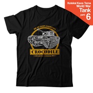 UK World War 2 Classic War Tank T-Shirt – United Kingdom British Army England Tank Shirt | Crocodile