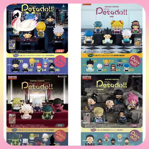 Original Re-Ment Figures Box Petadoll Hunter×Hunter Series Blind Box Miniature Scene Ornament Rement