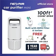 NEOAIR Mini Car Air Purifier ionizer with HEPA Filter