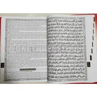 R9 Al Quran BESAR JUMBO AN NUR Terjemah An Per Halaman Tulisan Arab HC