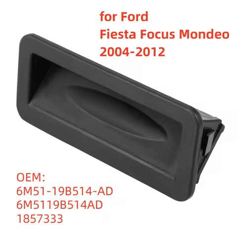 for Ford Fiesta Focus Mondeo 6M51-19B514-AD Car Tailgate Release Switch Handle Rear Trunk Lid Opener