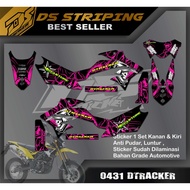 0431 Dtraker D-Tracker Trail Supermoto Variation Striping Stickers