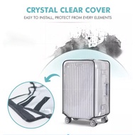 Plastic COVER 20/22/24/26/28 INCH LUGGAGE Protector COVER/Waterproof And ANTI-Scratch Mica Suitcase/TRANSPARENT LUGGAGE