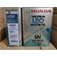 (100% Original) HONDA ULTRA LEO MOTOR OIL (SN 0W - 20) (MADE IN JAPAN)
