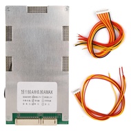 diymore 16S 60V 50A BMS เครื่องชาร์จแบตเตอรี่ลิเธียมคณะกรรมการป้องกันด้วยการปรับปรุงสมดุลของแบตเตอรี