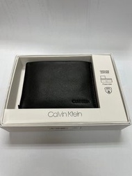 全新美國進口真皮Calvin Klein Wallet 男裝銀包 生日禮物