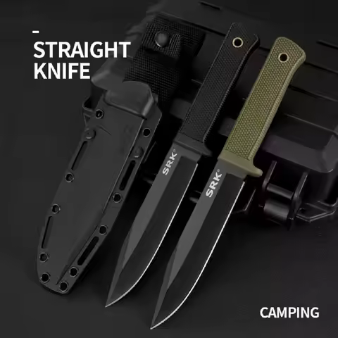 High Hardness Military Tactical Knife, Stainless Steel Cutting Knife, Wilderness Survival Knife, EDC