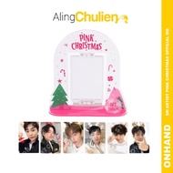 SM Artist Pink Christmas Official MD Acrylic Turning Stand Set EXO RV Red Velvet Irene Baekhyun