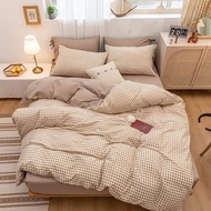 IHOME full garterize design singel/twin/double/queen/king size beddings 4in1 bedsheet high quality