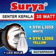 senter KEPALA BESAR SURYA SYH L305S 30 WATT/SENTER KEPALA PUTIH/30WAT - CAHAYAMEGAH