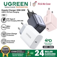 IPHONE PM-301 UGREEN PD Type C FAST Charging Charger Head Adapter For Samsung Androidiphone 10W 15W 