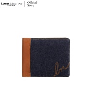 Louis montini (Jean Collection) กระเป๋าสตางค์ผ้ายีนส์ กระเป๋า Jean Wallet TTM119