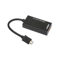 Kabel MHL Micro USB to HDMI Converter + 11P MHL Converter for Android HDTV upto 1080 resolution