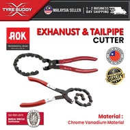 EXHAUST AND TAILPIPE CUTTER AOK (Made In Taiwan), Heavy Duty. cut pipes 3/4" to 3" (19 to 76mm) in d