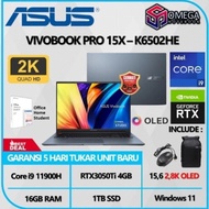 New Collection - ASUS Vivobook Pro 15X OLED K6502HE i9 11900H 16GB