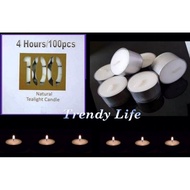 PlamWaxCandle(4hours)/TeaLight/TeaLightCandle
