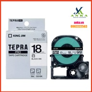 18mm Printing Label For Tepra SR-R170V / SR300 / SR530 / SR970 / SR5900P / SR-R7900P