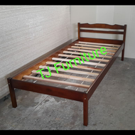 Tempat tidur kayu /Divan kayu/ Ranjang kayu no.4 uk kasur 90x200cm murah
