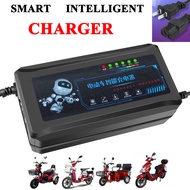 Intelligent Ebike Charger 48V12AH 48V20AH 60V20AH For Battery Lead Acid Battery Charger Smart Intelligent Charger Battery Output Super Ebike Chargers Monitoring Capability Universal Battery Charger EV Electric Bicycle