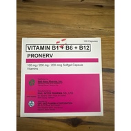 Pronerv Vitamin B complex box of 100’s