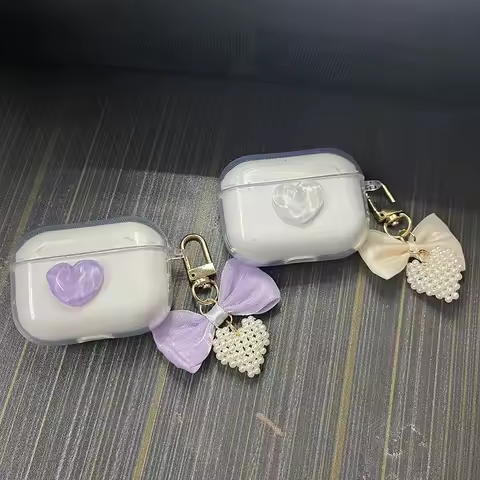 luxury clear love case For OPPO enco Air 4 Pro Air4i Air4 Air/Air2 Air3i Free2 Free3 Case soft Silic