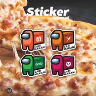 Abang rider / food rider / sticker waterproof