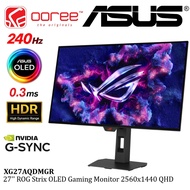 ASUS 27 Inch ROG Strix OLED XG27AQDMGR QHD 2560x1440 240Hz 0.03ms Monitor WOLED Panel HDR for PC Des