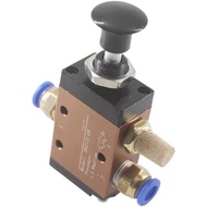 3R210-08/3R310-10 Pneumatic Push Pull Valve 3 Way 2 Position Hand-Operated Valve Direct Acting Manua