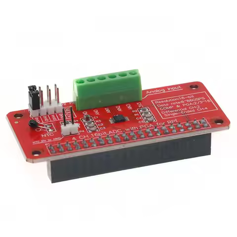 official 3.3V ADS1115 ADC Module for Raspberry Pi 3/2 / B + / I2C RPI ADS1115 ADC Analog to Digital