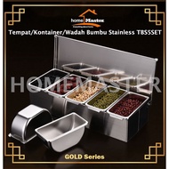 Homemaster Seasoning / Spices / Spices / Condiment Container / Container / Kitchen Organizer / Thick