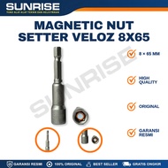 Veloz SOCKET MAGNET NUT SETTER 8X65