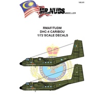 1:72 Scale TUDM/RMAF DHC - 4 Caribou Decal