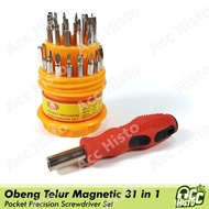31-in-1 Multi-Purpose Magnetic Egg Screwdriver 31-in-1 Electronic Screwdriver Set