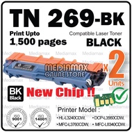 2x Black Compatible to Brother TN269 TN269XL TN-269XL TN-269 TN 269 269XL HL L3240CDW DCP L3560CDW M