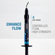 3pcs Nano Hybrid Light Cure Flowable Composite Resin ENHANCE  FLOW Fast Restoration Base Liner Mediu
