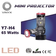 Vinyx Y7-H4 65W Y7D Projector H4 Mini Projector Lens Car Motorcycle Headlight Headlamp Lens