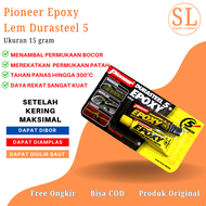 Lem Besi Super Kuat Tahan Panas 300C Epoxy Durasteel Lem Radiator Mesin / Lem Knalpot Motor Bocor / 