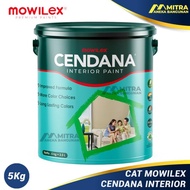 TERLARIS CAT TEMBOK MOWILEX CENDANA INTERIOR 5 KG / CAT DINDING PUTIH