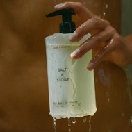 美國 SALT &amp; STONE 玻尿酸保濕潔膚露 檀香岩蘭草