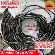 Service Drop Wire #6/7 Duplex Sold per meter