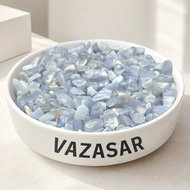 [VAZASAR] Natural Blue Lace Agate Agate Lace Agate Crushed Stone