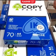 Flashee Kertas HVS A4 IK Copy Paper 70gsm Copy Paper Kertas A4 70g 1 Box