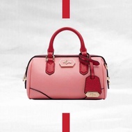 [SALE] LYN แท้💯 Estella micro vivid bag กระเป๋าถือ/สะพายข้าง (Pink-Red)