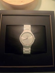 Rado True Thinline Lady 白陶瓷女裝手錶