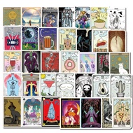 sticker custom sticker kereta 50 Tarot Stickers Unique Car Body Stickers Mobile Phone Water Cup Suit