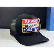 Dsquared2 1964 Mesh Cap For Men And Women Fashion Button Buckle, Mesh Cap Dsquared2 1964 For Outing 