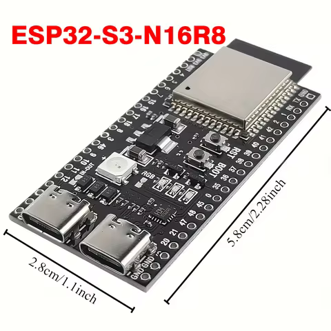 ESP32-S3 N16R8 Development Board for Arduino ESP ESP32-S3WROOM1 N16R8 Type-C 8M PSRAM with Multiple 